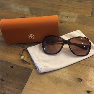 Tory Burch Tortoise Shell Sunglasses